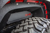 DV8 Offroad Jeep Gladiator Rear Inner Fenders For 20-Pres Gladiator Black