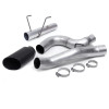 Banks Power Monster Exhaust 5.0 inch Single S/S Black Tip 13-19 Ram 6.7L CCLB