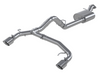 MBRP 3" Cat-Back, 2.5" Dual Split Rear Exit, 2021-2023 Ford Bronco 2.3L/ 2.7L EcoBoost, 2/4-Door, Aluminized Steel