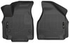 Husky Front Floor Liner 2017 Chrysler Pacifica Black Weatherbeater