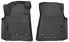 Husky Floor Liners 13-18 Lexus LX570/13-18 Toyota Land Cruiser Front Floor Liners Black