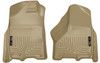 Husky Floor Liners Front 09-15 Dodge Ram WeatherBeater-Tan