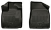 Husky Floor Liners Front 13-15 Infiniti JX35/QX60 WeatherBeater-Black