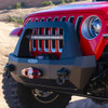 Rock Slide Engineering Rigid Shorty Front Bumper / Complete w/ Winch Plate for 2018-2022 Jeep JL 2-4 Door, 2020-2022 Gladiator
