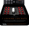 Mishimoto Aluminum Locking Lug Nuts 1/2 X 20, 23pc Set, Black