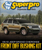 SuperPro 2005 Jeep Grand Cherokee Laredo Front Differential Mount Bushing Set