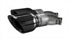 Corsa Two Single 4.5" Black Tips Clamps Included Single Rear Exits For Corsa Mustang GT Exhaust Only Stainless Steel