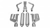 Corsa 2.5" Cat-Back Sport Dual Rear Exhaust 4.5" Polished Tips 11-14 Chrysler 300 5.7L V8 Stainless Steel