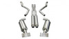 Corsa 2.75" Cat-Back Xtreme Dual Rear Exhaust GTX Polished Tips 08-10 Dodge Challenger SRT-8 6.1L V8 Stainless Steel