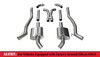 Corsa 3" Cat-Back Plus X-Pipe Xtreme Exhaust Dual Rear Exit No Tips 10-13 Chevrolet Camaro SS Coupe Manual Trans 6.2L V8 Stainless Steel