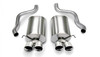 Corsa 2.5" Axle-Back Sport Dual Exhaust Polished 3.5" Tips 05-08 Corvette 6.0L/6.2L Stainless Steel