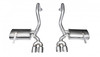 Corsa 2.5" Axle-Back Xtreme Dual Exhaust Polished 3.5" Tips 97-04 Corvette/Z06 5.7L Stainless Steel