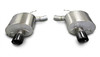 Corsa 2.5" Axle-Back Sport Dual Exhaust 4" Black Tips 09-14 Cadillac CTS-V Sedan 6.2L V8 Stainless Steel