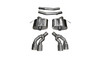 Corsa 2.75" Axle-Back Xtreme Dual Exhaust 4" Polished Tips 16-Present Cadillac CTS-V Sedan 6.2L V8 Stainless Steel