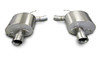 Corsa 2.5" Axle-Back Touring Dual Exhaust 4" Polished Tips 09-14 Cadillac CTS-V Sedan 6.2L V8 Stainless Steel