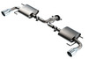 Borla Touring Axle-Back Exhaust System 2017-2022 Mazda CX-5 2.5L 4 Cyl. Auto Trans Front Wheel/ All Wheel Drive 4 Door - 11968