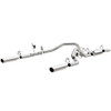 Magnaflow Stainless Cat-Back Muffler, 3"/2.5" Tubing, 3.5" Slash Tip /Exhaust Systems/Dual Exhaust Kit Split Rear Exit