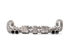Akrapovic 12-15 Porsche 911 Carrera S/4/4S/GTS (991) Slip-On Line (Titanium) w/ Titanium Tips
