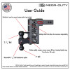 Gen-Y Mega Duty 2in Shank 15in Drop 10K Hitch w/Dual-Ball (Use w/Stabilizer Kit GH-0100)
