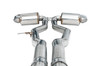 AWE Non-Resonated Touring Edition Exhaust for A90 Supra - 5" Chrome Silver Tips