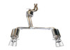 AWE Touring Edition Exhaust for Audi B8 S4 3.0T - Chrome Silver Tips (102mm)