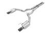 AWE Touring Edition Cat-back Exhaust for S550 Mustang GT - Dual Tip - Diamond Black Tips