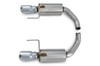 AWE Touring Edition Axle-back Exhaust for S550 Mustang EcoBoost - Chrome Silver Tips