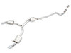 AWE Touring Edition Exhaust for B9 A4, Dual Outlet - Chrome Silver Tips (includes DP)