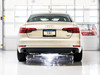 AWE Touring Edition Exhaust for B9 A4, Dual Outlet - Chrome Silver Tips (includes DP)