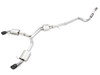 AWE Touring Edition Exhaust for B9 A5, Dual Outlet - Diamond Black Tips (includes DP)