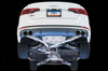 AWE Track Edition Exhaust for Audi B9 S4 - Non-Resonated - Chrome Silver 102mm Tips