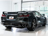 AWE Track Edition Exhaust for C8 Corvette -- Chrome Silver Tips