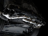 AWE Track Edition Exhaust for C8 Corvette -- Diamond Black Tips