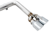 AWE Track Edition Exhaust for 17+ Challenger 5.7 - Chrome Silver Quad Tips