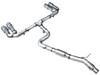 AWE Track Edition Exhaust for Audi 8Y S3 - Chrome Silver Tips