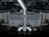 AWE Track Edition Exhaust for DE5 Integra Type-S - Triple Diamond Black Tips