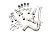 AWE Track Edition Exhaust for Audi 8V S3 - Chrome Silver Tips, 102mm