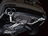 AWE Track Edition Exhaust for Audi C8 S6/S7 - Chrome Silver Tips