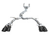 AWE Track Edition Exhaust for Audi C8 S6/S7 - Diamond Black Tips