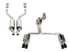 AWE Touring Edition Exhaust System for B8/8.5 S5 Cabrio (Exhaust + Resonated Downpipes) - Diamond Black Tips