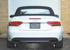 AWE Touring Edition Exhaust System for S5 Cabrio (Exhaust + Non-Resonated Downpipes) - Diamond Black Tips