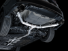 AWE Track Edition Exhaust for FE1 Civic Si/DE4 Acura Integra - Dual Diamond Black Tips