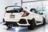 AWE Touring Edition Exhaust for FK8 Civic Type R (includes Front Pipe) - Triple Chrome Silver Tips