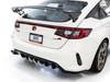 AWE Track Edition Exhaust for FL5 Civic Type R - Triple Chrome Silver Tips