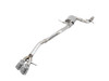 AWE Track Edition Exhaust for MK6 GLI 2.0T - MK6 Jetta 1.8T - Polished Silver Tips