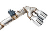 AWE SwitchPath™ Exhaust for MK7 Golf R - Chrome Silver Tips, 102mm