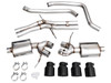 AWE Touring Edition Catback Exhaust for '22+ Porsche Macan 2.9TT - Diamond Black Tips