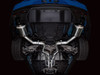 AWE Touring Edition Exhaust for S650 Mustang GT Fastback - Dual Diamond Black Tips