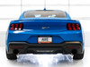 AWE Track Edition Exhaust for S650 Mustang GT Fastback - Dual Diamond Black Tips