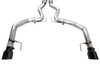 AWE Track Edition Exhaust for S650 Mustang GT Fastback - Dual Diamond Black Tips